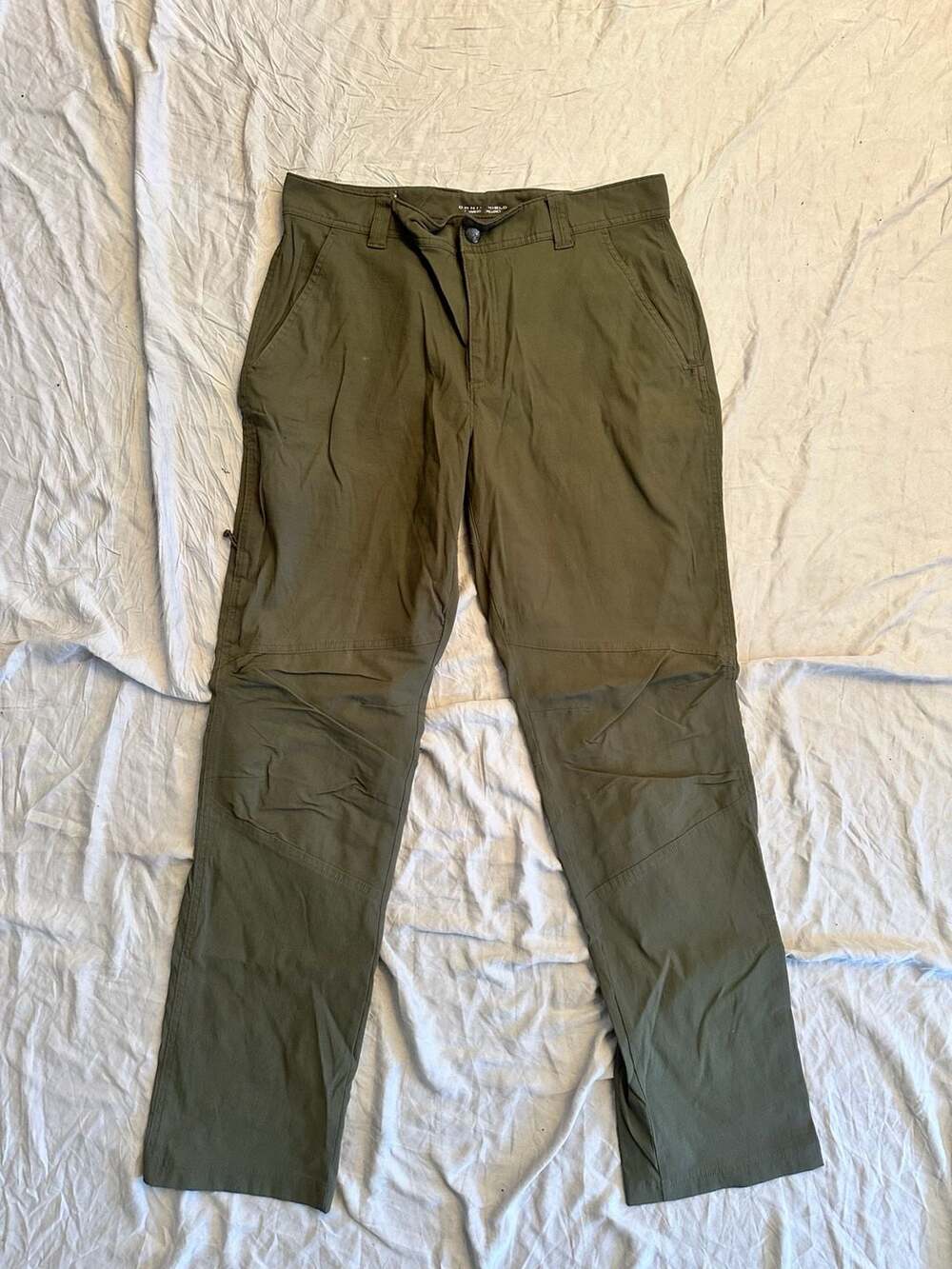 Columbia Omni-Shield Hiking Pants Men's 34x32 Olive Green